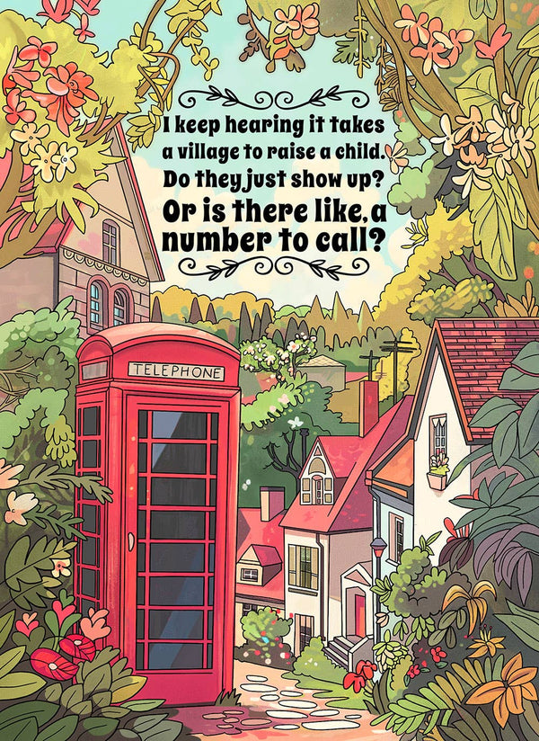 It Takes a Village | 1000 Piece Soft-touch Jigsaw Puzzle