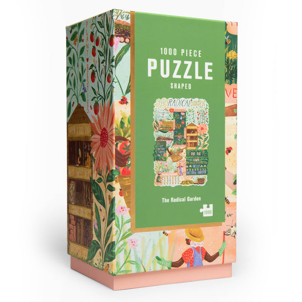 The Radical Garden | 1000-Piece Shaped Jigsaw Puzzle | Firelight Collection