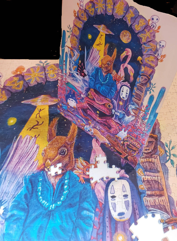 Going Through The Portals | 1000-Piece Unified Pieces Jigsaw Puzzle
