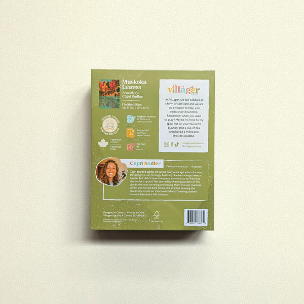 Muskoka Leaves | 500-Piece Jigsaw Puzzle