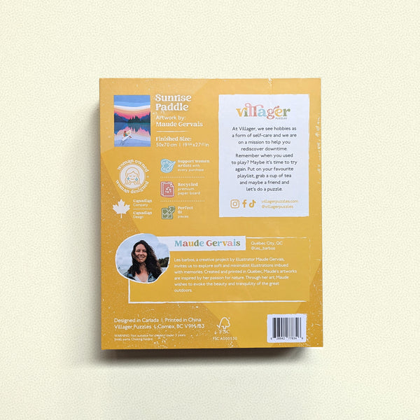 Sunrise Paddle | 1,000-Piece Jigsaw Puzzle