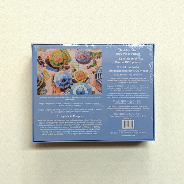 Midday Sun | 1000 Piece Jigsaw Puzzle