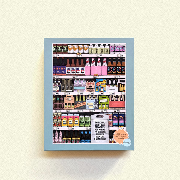 Thank You Craft Beer | 1000 Piece Soft-touch Jigsaw Puzzle