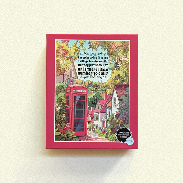 It Takes a Village | 1000 Piece Soft-touch Jigsaw Puzzle