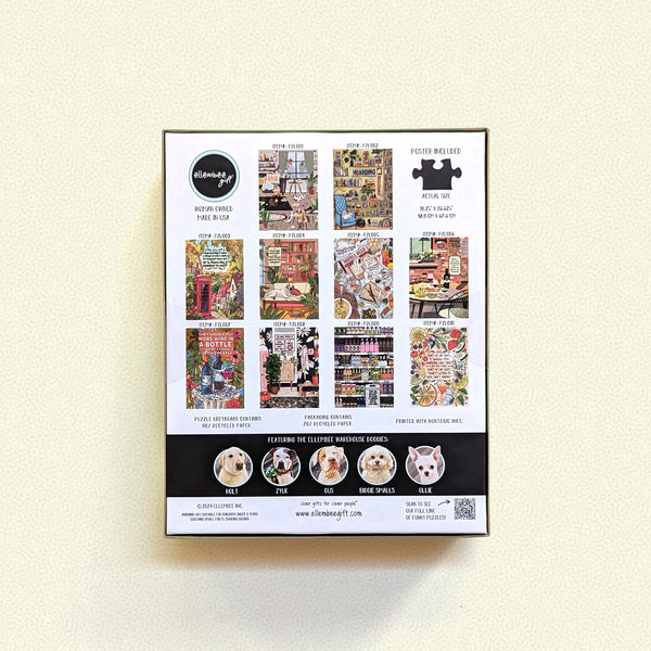 It's Not Hoarding If It's Books | 1000 Piece Soft-Touch Jigsaw Puzzle