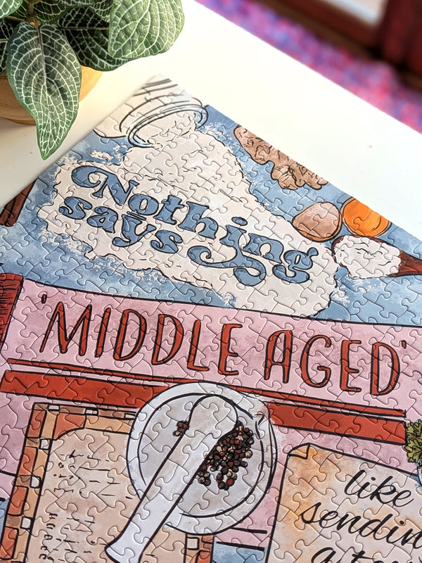 Nothing Says Middle Aged 1000 Piece Soft-touch Ellembee Jigsaw Puzzle