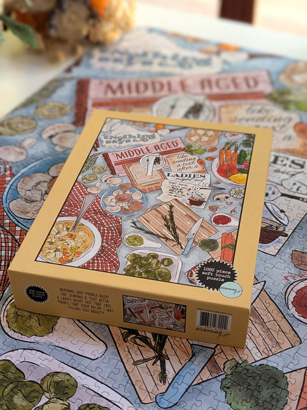 Nothing Says Middle Aged 1000 Piece Soft-touch Ellembee Jigsaw Puzzle