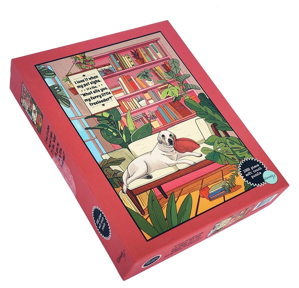 Love It When My Pet Sighs | 1000 Piece Soft-touch Jigsaw Puzzle