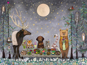 Moonlit Kingdom | Rompecabezas de 500 piezas con lámina metálica