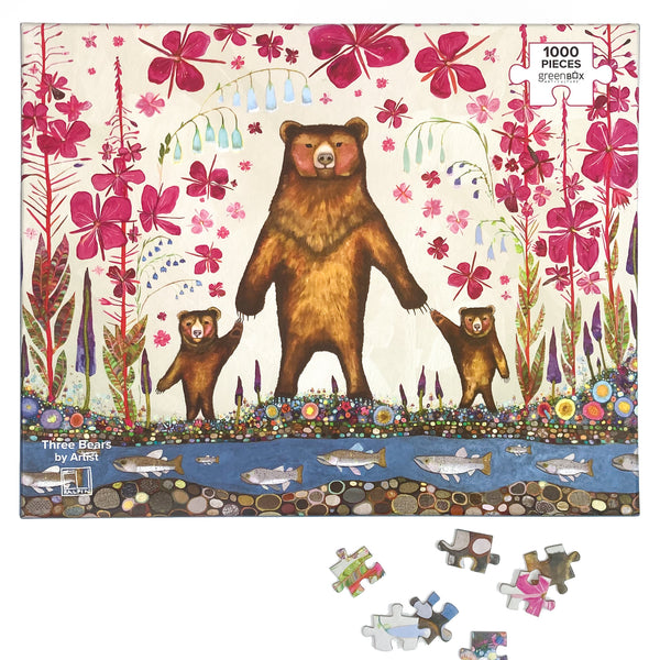 Three Bears | 1000 Piece Jigsaw Puzzle