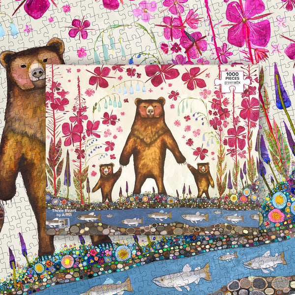 Three Bears | 1000 Piece Jigsaw Puzzle