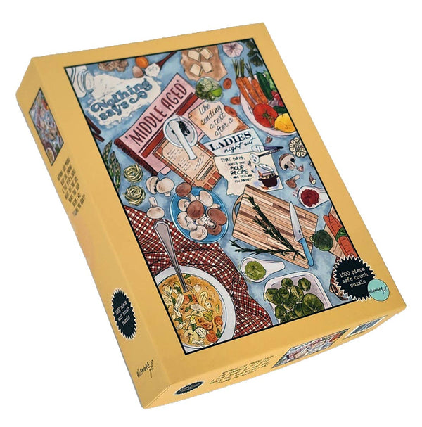 Nothing Says Middle Age | 1000 Piece Soft-touch Jigsaw Puzzle