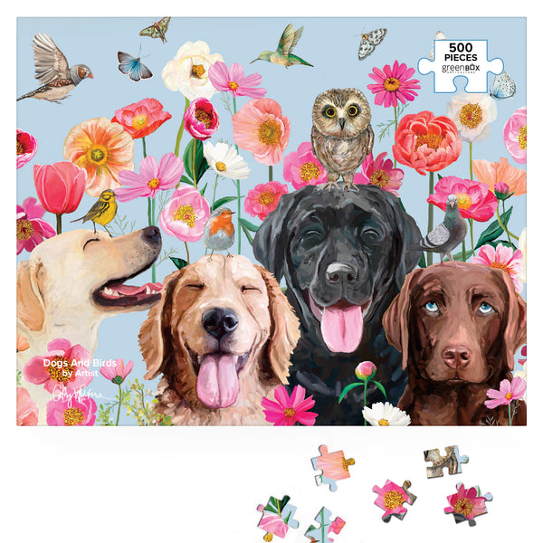 Dogs & Birds | 500 Piece Jigsaw Puzzle