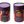 Two cylindrical puzzle boxes with 'Laila' branding and colorful designs on a white background