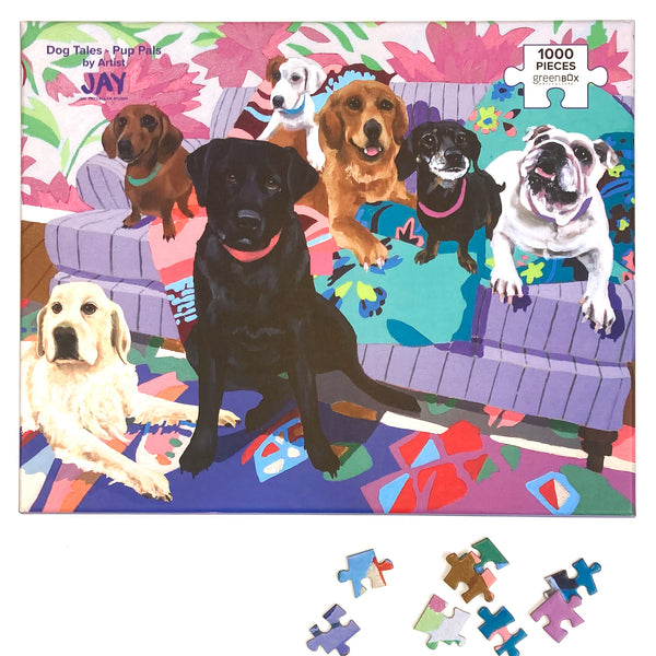 Dog Tales - Pup Pals | 1000 Piece Jigsaw Puzzle