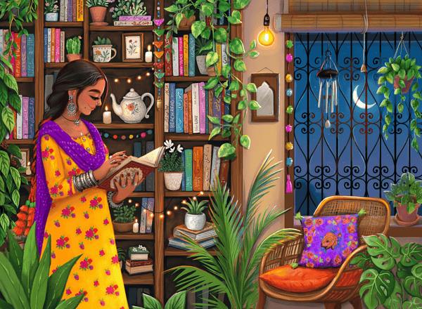 Thousand Tales | 500-pieces with art by Farah Sharif