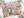 Colorful puzzle with book-themed design on a white surface