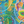 Colorful abstract artwork with various shapes and patterns