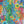 Colorful abstract design with various patterns and shapes