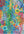 Colorful abstract design with various patterns and shapes