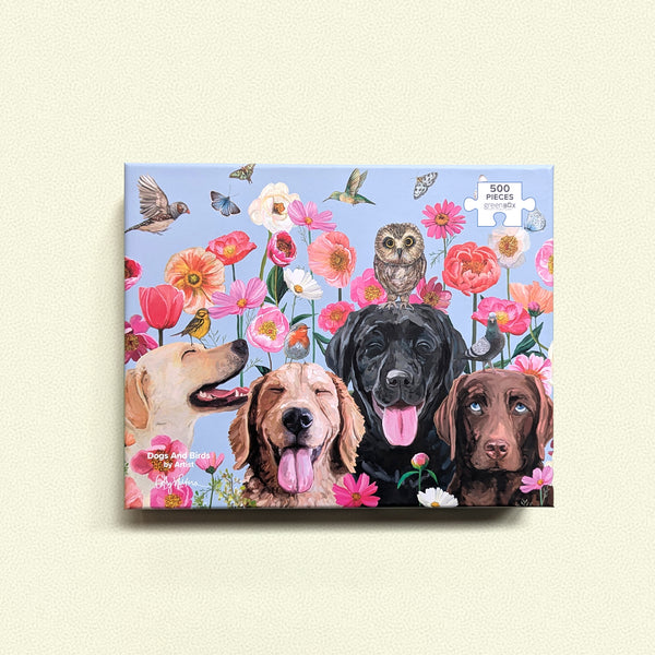 Dogs & Birds | 500 Piece Jigsaw Puzzle