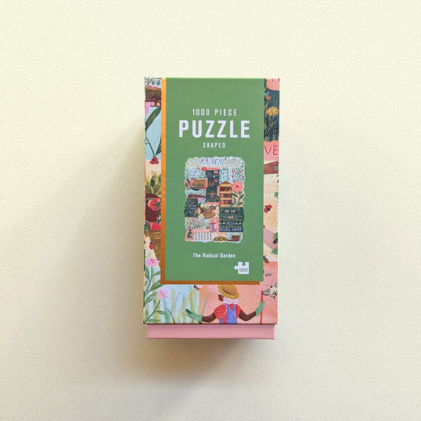 The Radical Garden | 1000-Piece Shaped Jigsaw Puzzle | Firelight Collection