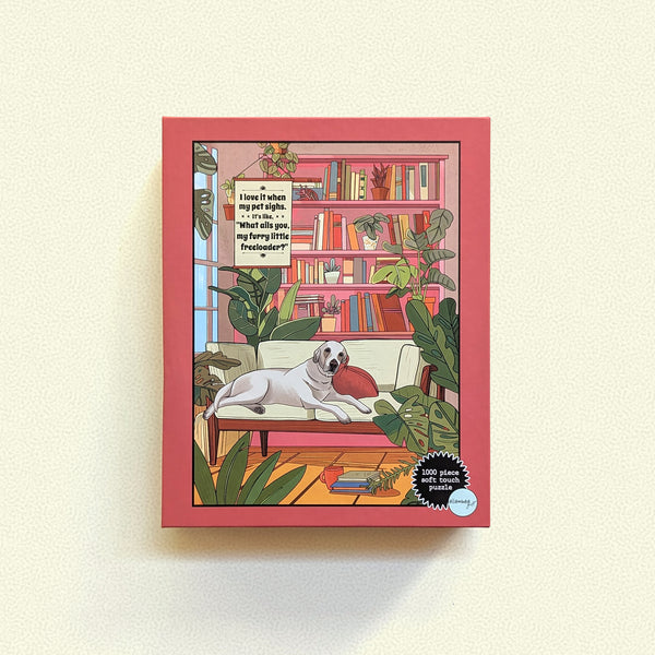 Love It When My Pet Sighs | 1000 Piece Soft-touch Jigsaw Puzzle