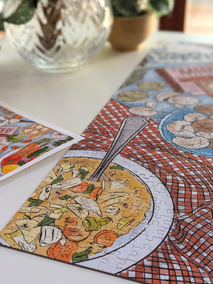 Puzzle Ellembee 1000 pièces au toucher doux « Rien ne dit la quarantaine »
