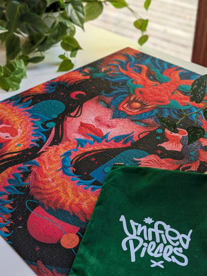 Red Dragon | 1,000-Piece Unified Pieces Jigsaw Puzzle