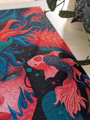 Red Dragon | 1,000-Piece Unified Pieces Jigsaw Puzzle