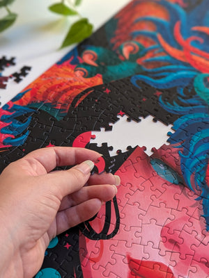 Red Dragon | 1,000-Piece Unified Pieces Jigsaw Puzzle
