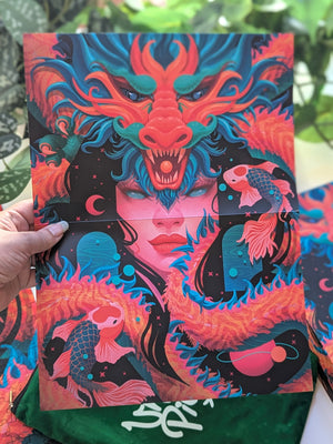 Red Dragon | 1,000-Piece Unified Pieces Jigsaw Puzzle