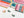 Colorful puzzle with some pieces missing on a white background
